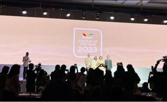 Dulux Colour of the Year 2023 launch on stage